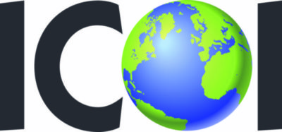 ICOI globe logo